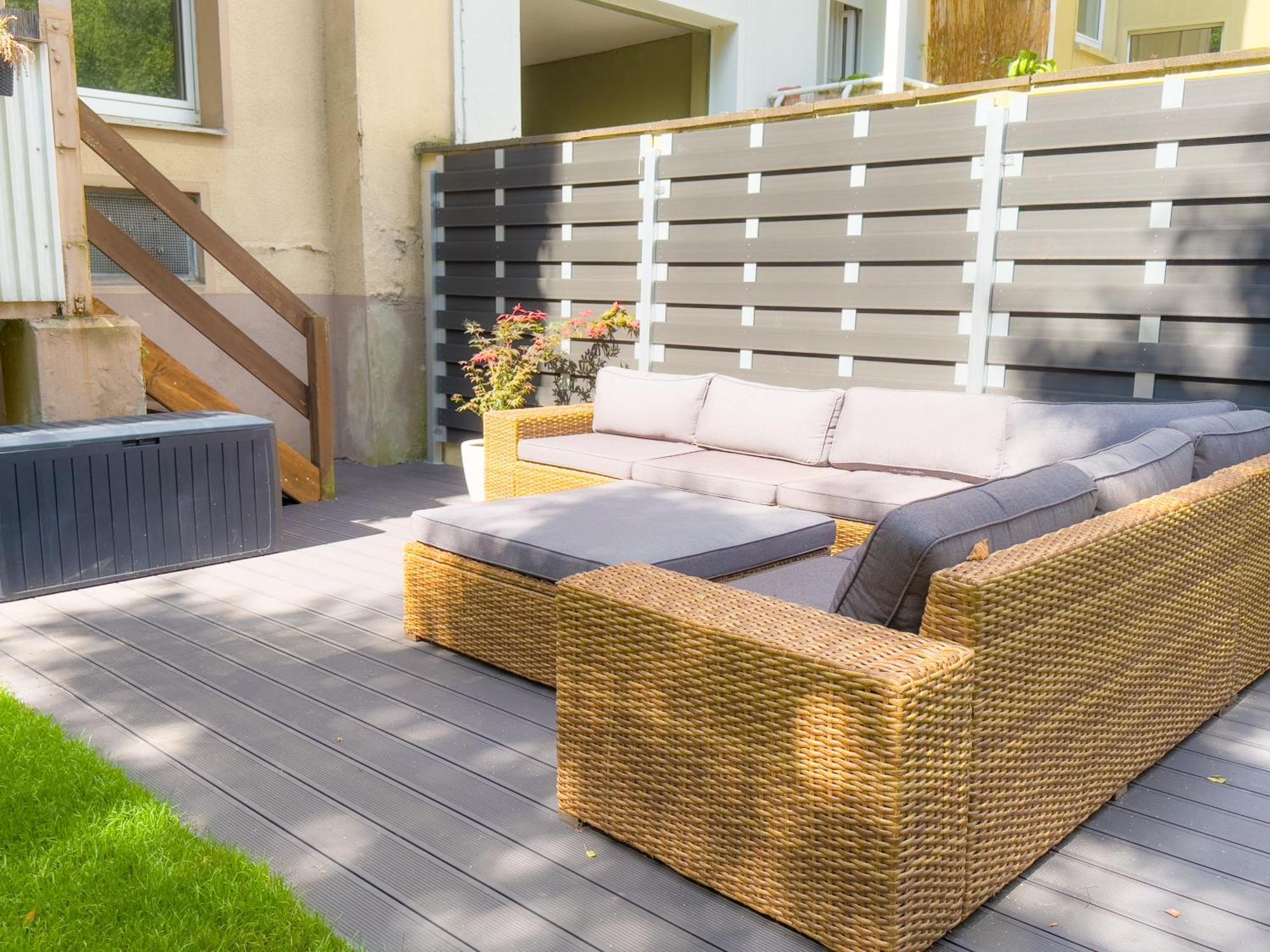 Citynah, Balkon, Grosse Kueche Und Garten Apartment