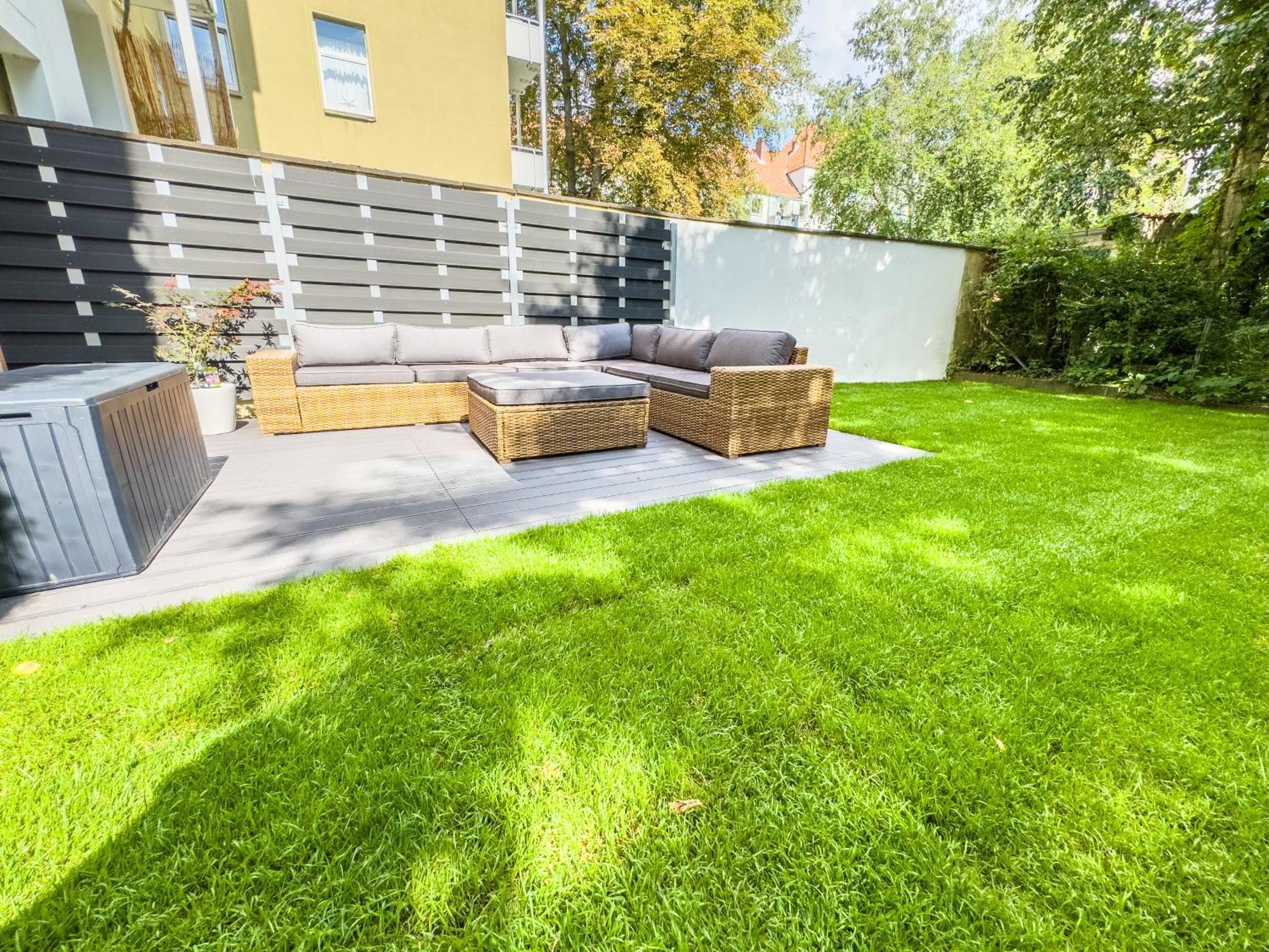 Citynah, Balkon, Grosse Kueche Und Garten
